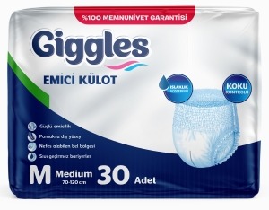 GİGGLES EMİCİ KÜLOT MEDIUM 30 LU