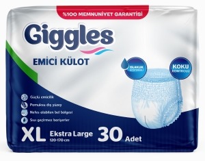 GİGGLES EMİCİ KÜLOT XLARGE 30 LU